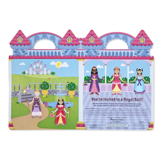 Puffy Sticker Play Set - Princess - Lake Norman Gifts