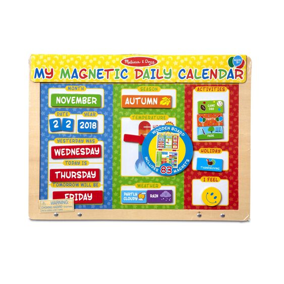 My First Daily Magnetic Calendar - Lake Norman Gifts