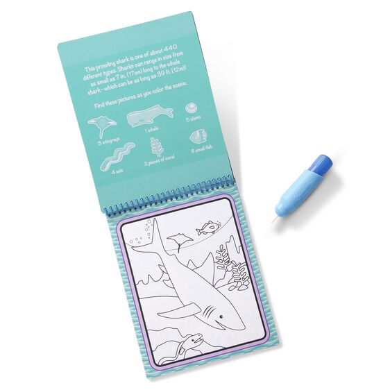 Water Wow! - Under The Sea Water Reveal Pad - Lake Norman Gifts