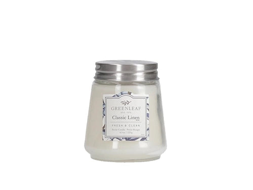 Classic Linen Petite Candle - Lake Norman Gifts