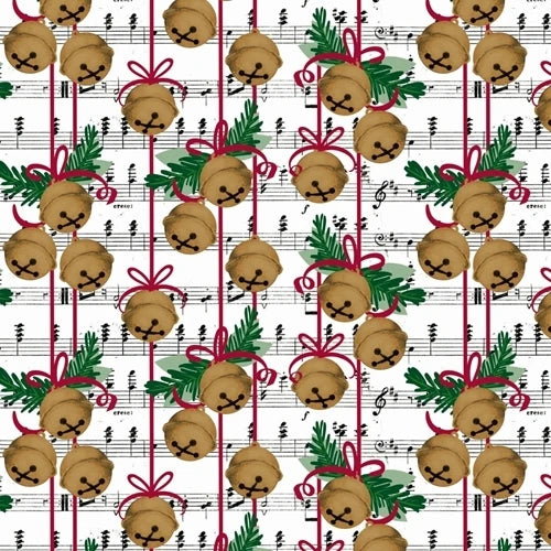Christmas Bells 10 ft Jumbo Roll - Lake Norman Gifts