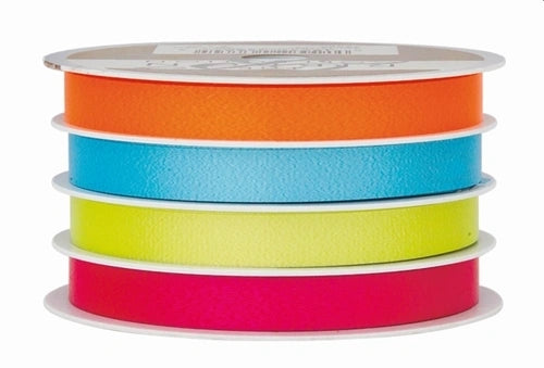 Orange, Turquoise, Lime & Strawberry Four Channel Curling Ribbon - Lake Norman Gifts