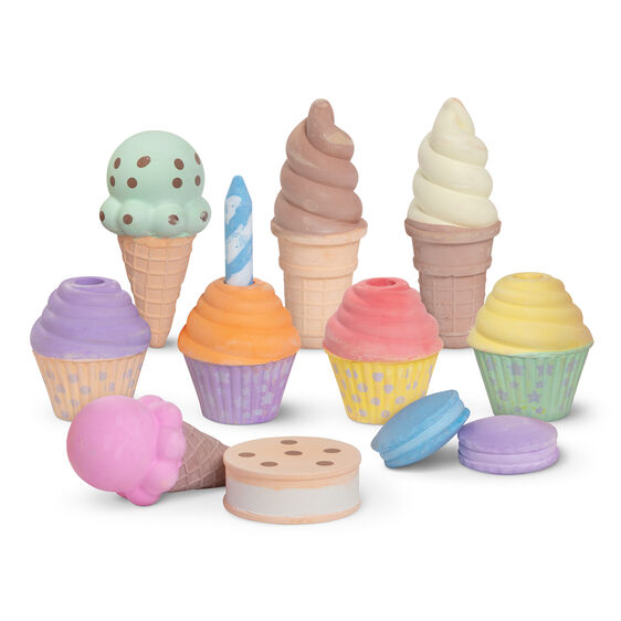Ice Cream & Cake Chalk Set - Lake Norman Gifts