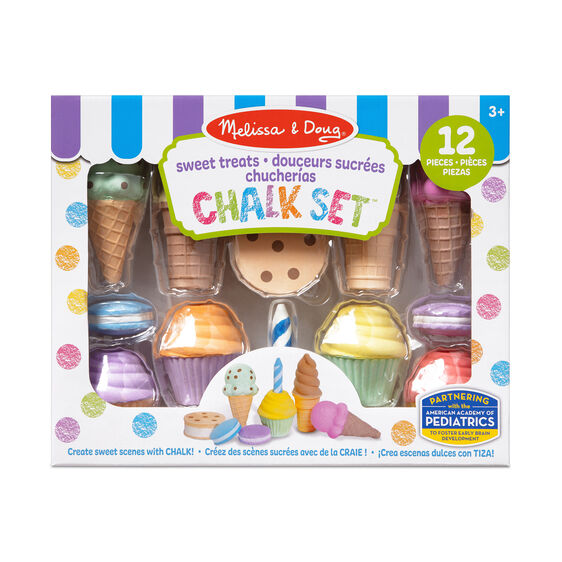 Ice Cream & Cake Chalk Set - Lake Norman Gifts