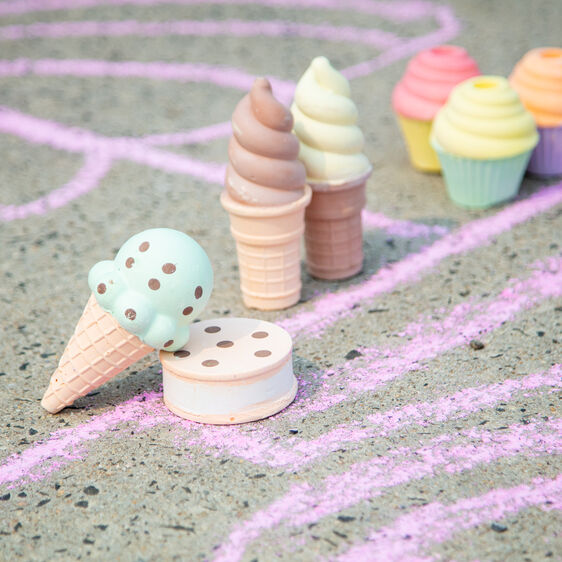 Ice Cream & Cake Chalk Set - Lake Norman Gifts