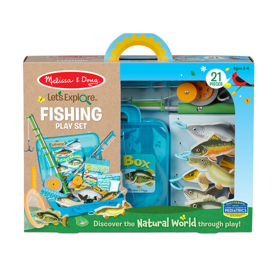 Let's Explore Fishing Play Set - Lake Norman Gifts