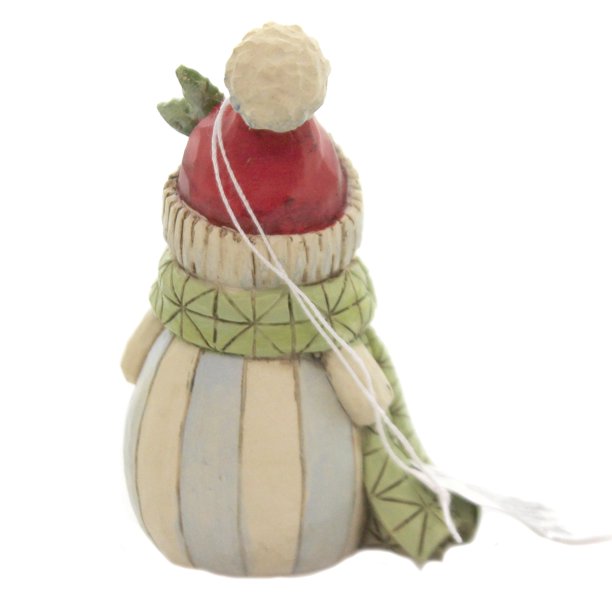 Snowman With Green Scarf - Lake Norman Gifts