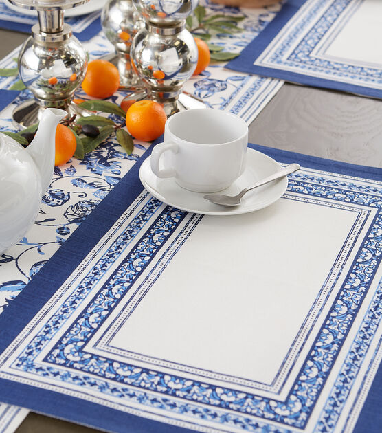 Porto Stripe Printed Placemats