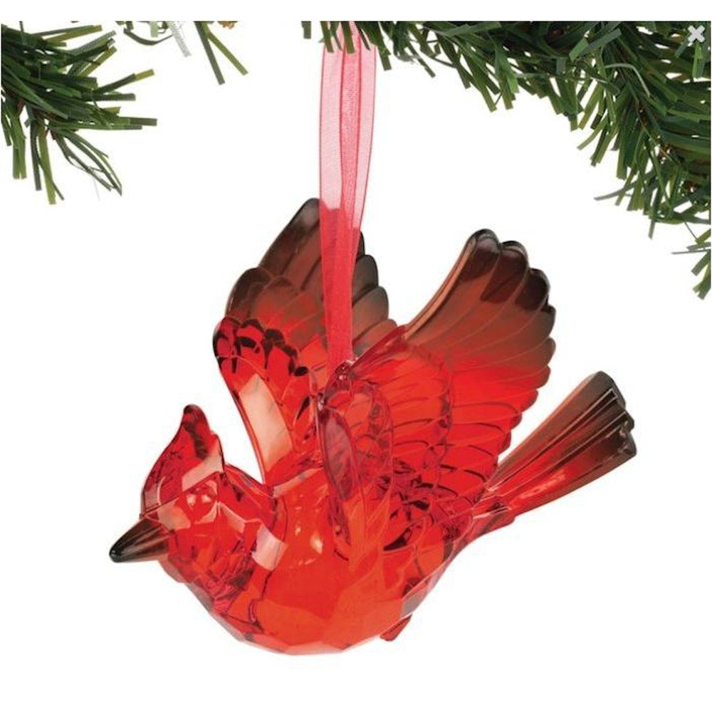 Acrylic Cardinal Ornament - Lake Norman Gifts