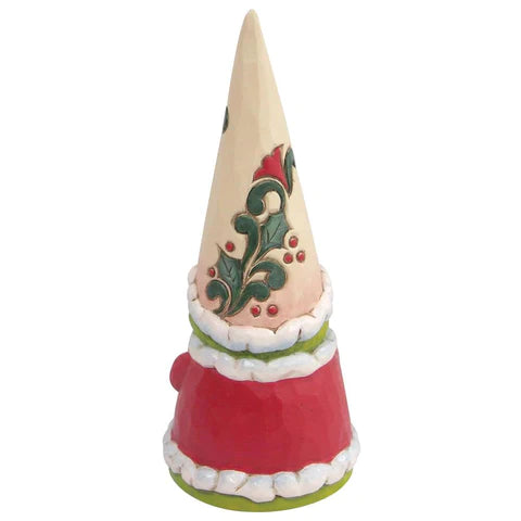 Grinch Gnome Holding Present - Lake Norman Gifts