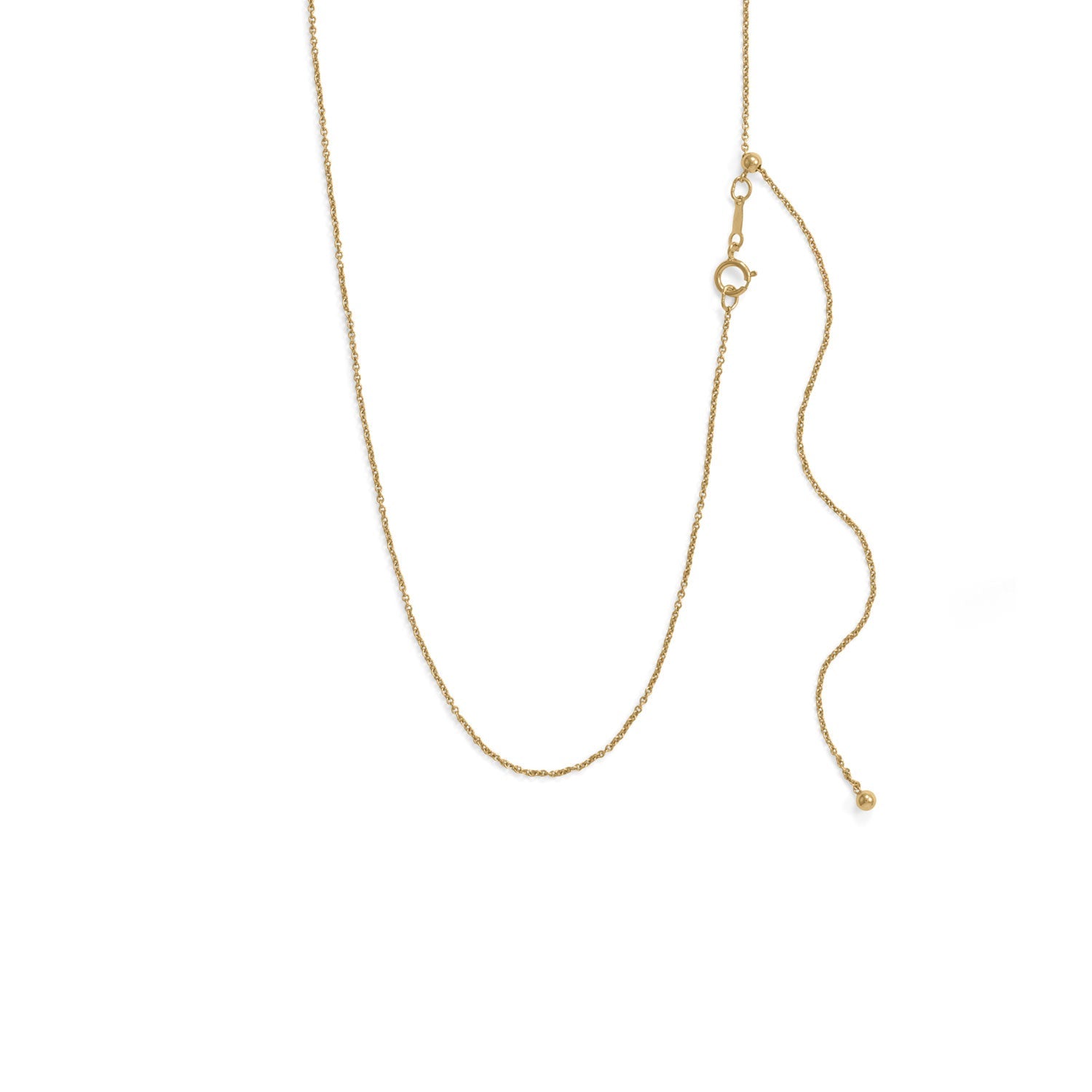 Adjustable 14/20 Gold-Filled Cable Chain