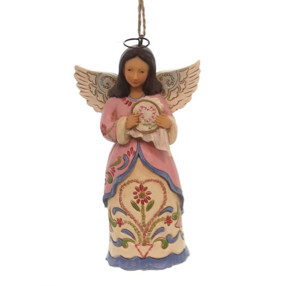 Sewing Angel Ornament - Lake Norman Gifts