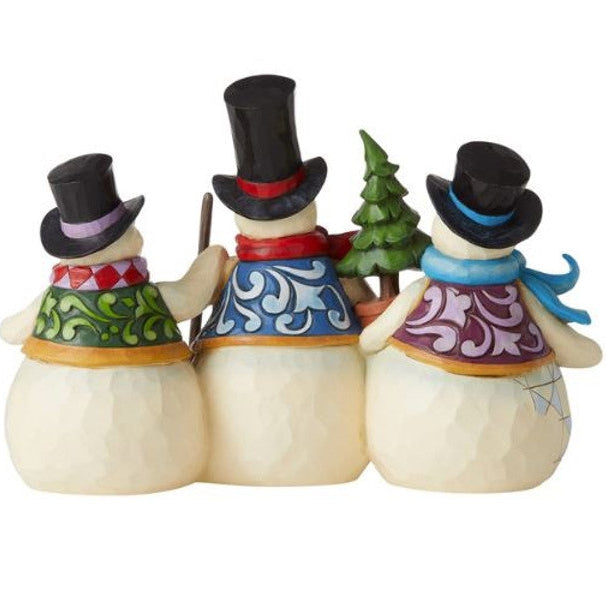 Three Snowmen Together - Lake Norman Gifts