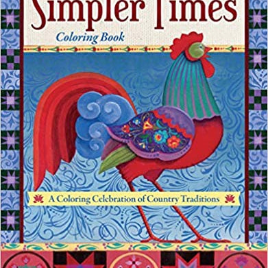 Simpler Times Coloring Book - Lake Norman Gifts