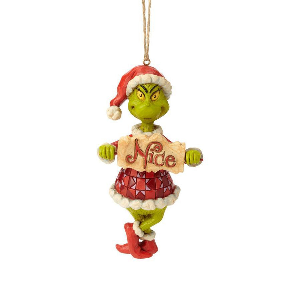The Grinch Naughty and Nice Ornament - Lake Norman Gifts