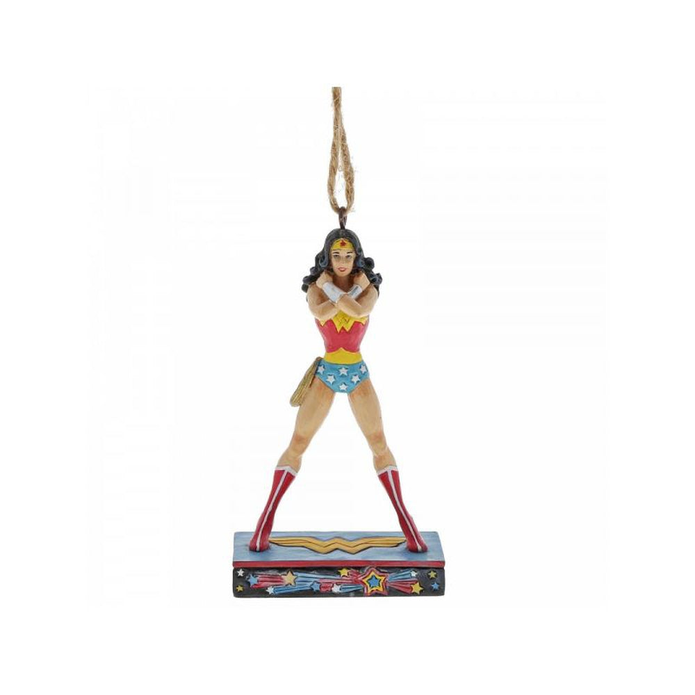 DC Wonder Woman Silver Age Hanging Ornament - Lake Norman Gifts