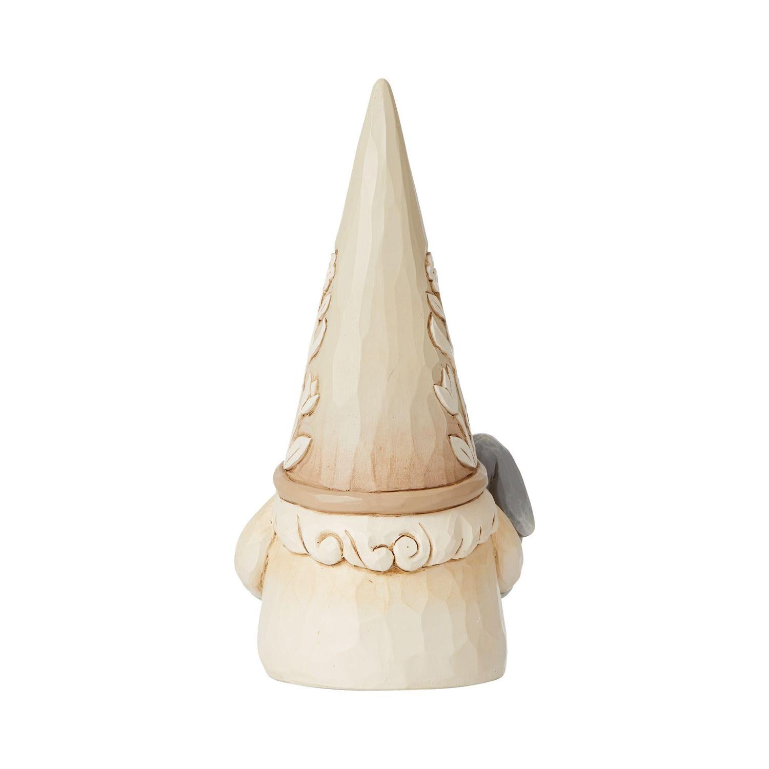 Woodland Gnome Holding Bunny - Lake Norman Gifts