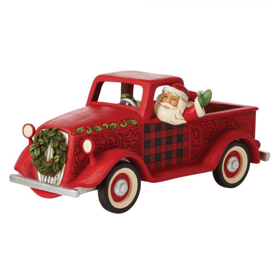 Large Red Truck Figurine - Lake Norman Gifts