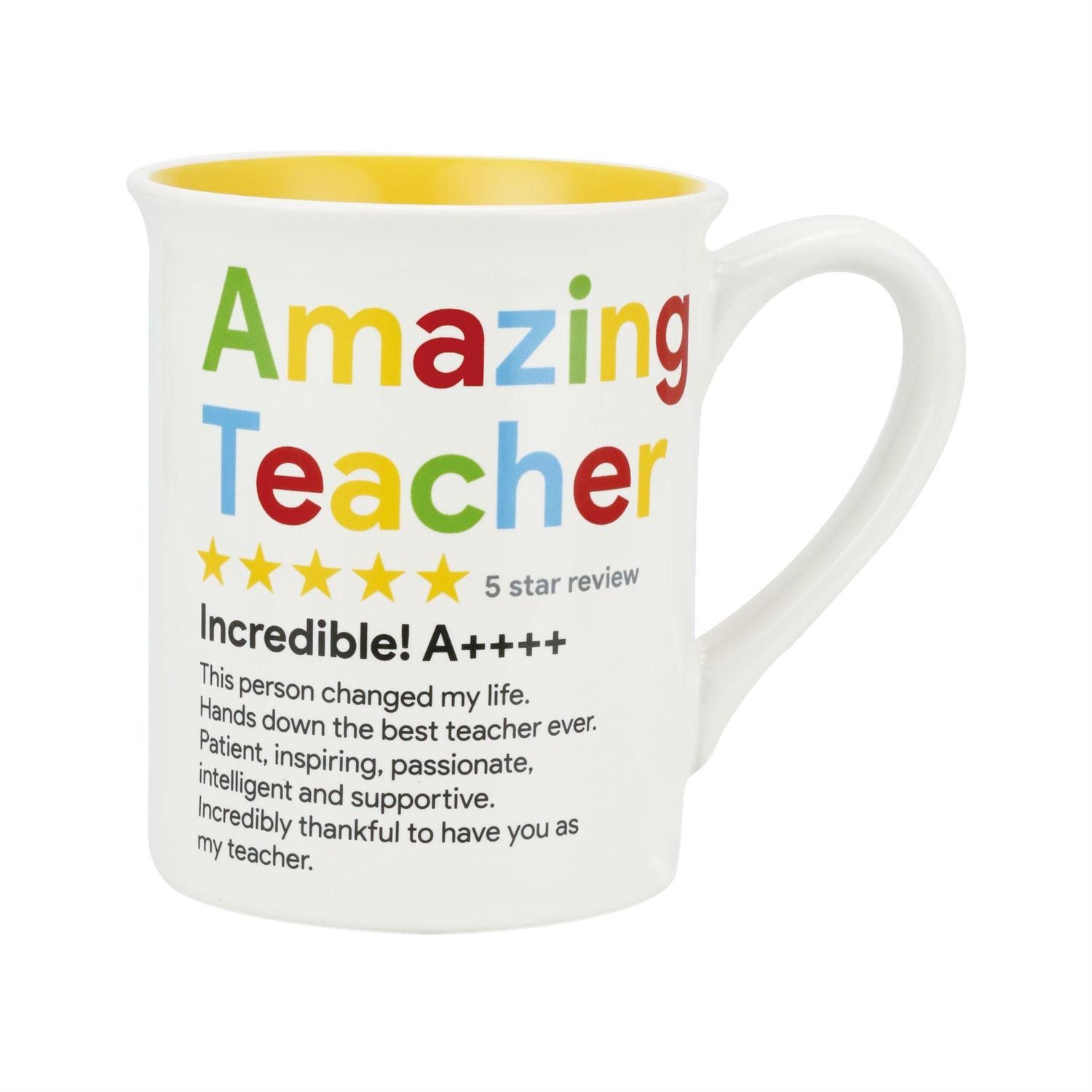 5 Star Teacher Mug - Lake Norman Gifts