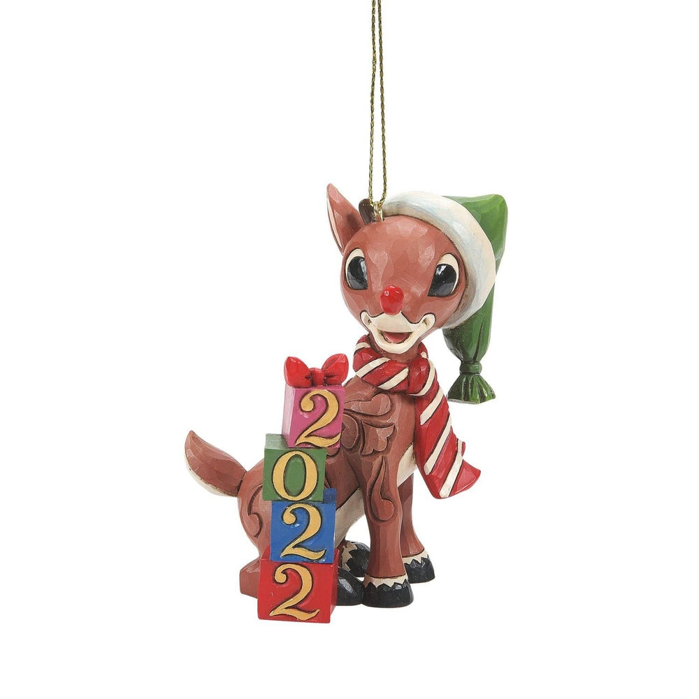 Rudolph 2022 Hanging Ornament - Lake Norman Gifts