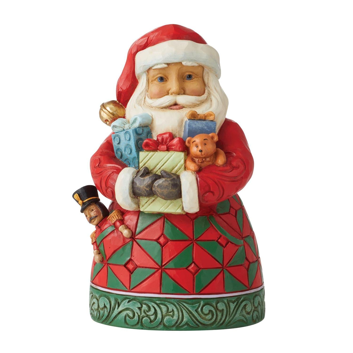 Pint Sized Santa with Gifts - Lake Norman Gifts