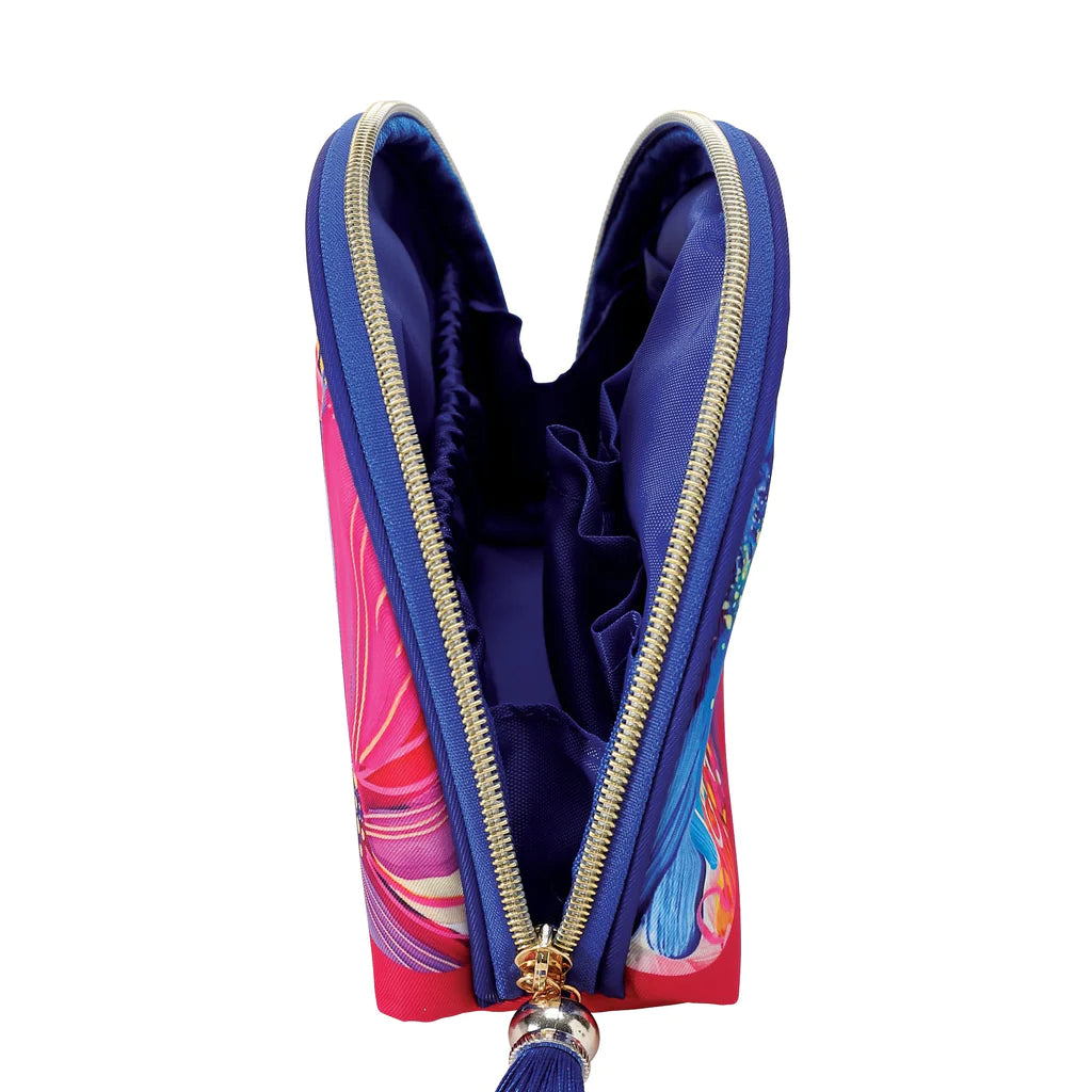 Jessi's Garden Curved Pouch