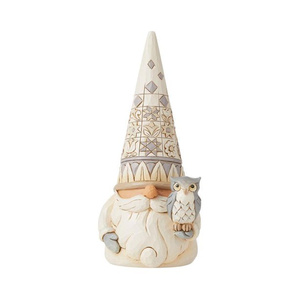 Woodland Gnome with Owl - Lake Norman Gifts