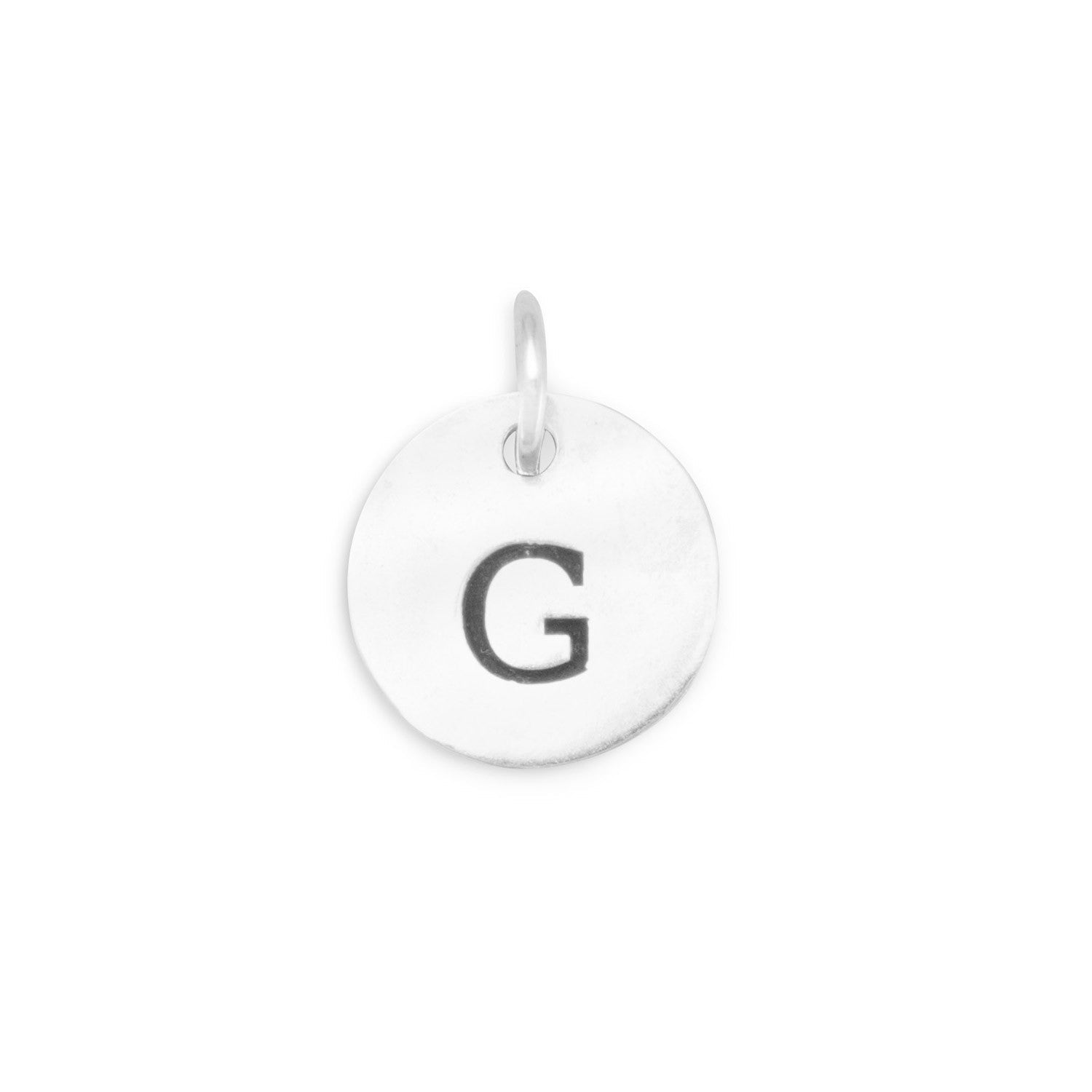 Oxidized Initial "G" Charm