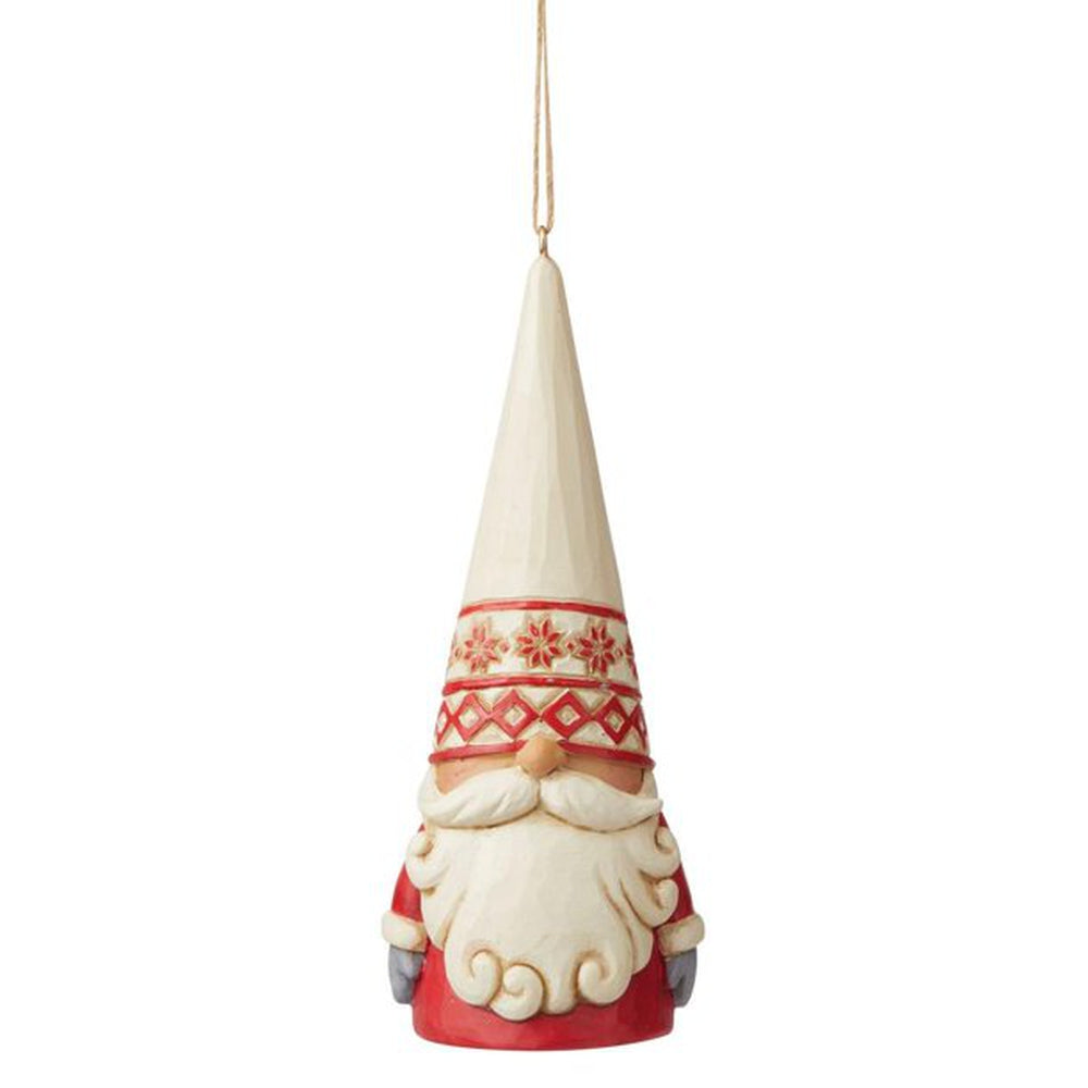 Jim Shore Nordic Noel Gnome Hanging Ornament - Lake Norman Gifts