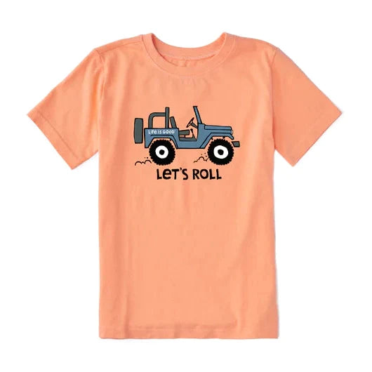 Kids Let's Roll ATV Short Sleeve Crusher - Lake Norman Gifts