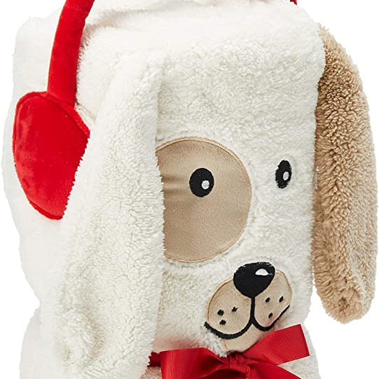 Department 56 Snowpinions Dog SnowThrow Blanket - Lake Norman Gifts