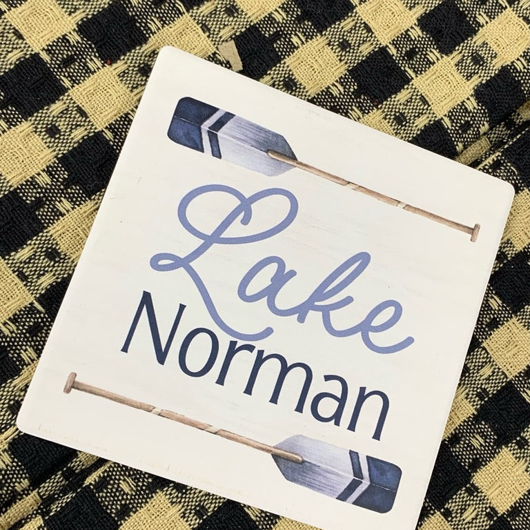 Paddles Coasters - Lake Norman Gifts