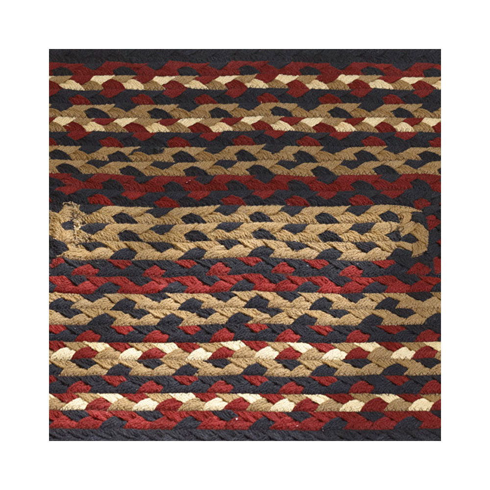 Folk Art Braided Rectangle Rug- 27"x45"