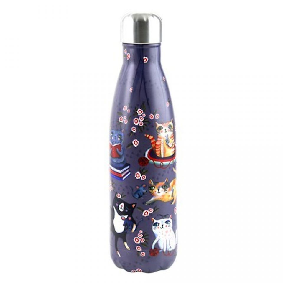 Crazy Cats Water Bottle