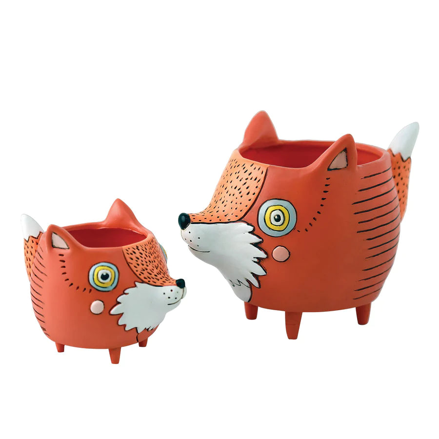 Baby Fox Planter - Lake Norman Gifts