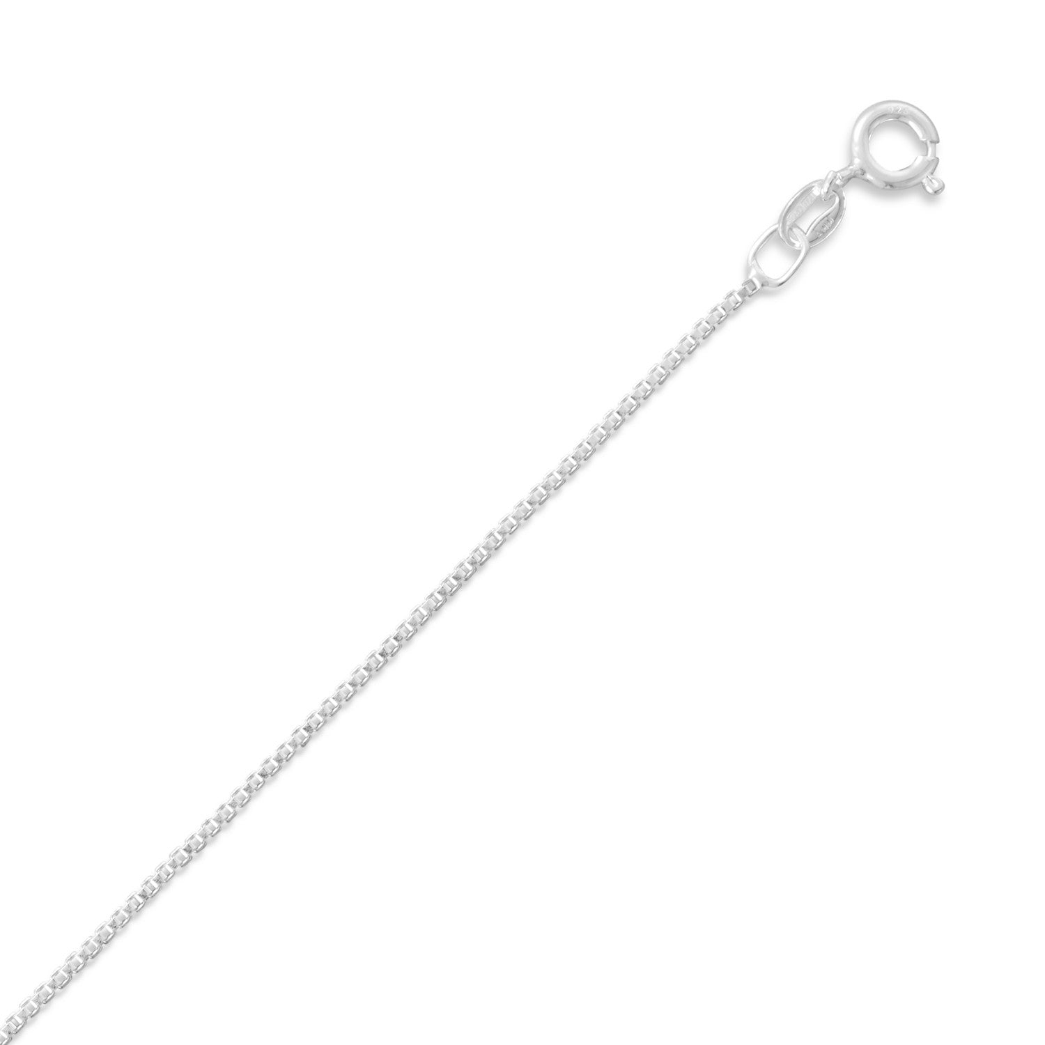 022 Box Chain Necklace (1.1mm)