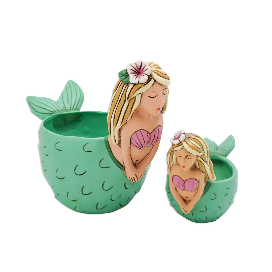 Mermaid Planter - Lake Norman Gifts