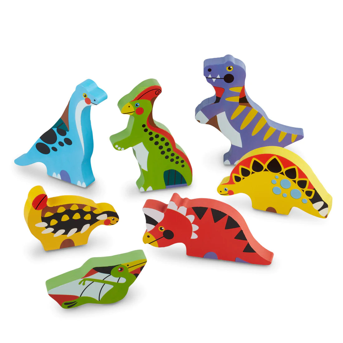 Chunky Puzzle- Dinosaurs 7 Pieces - Lake Norman Gifts