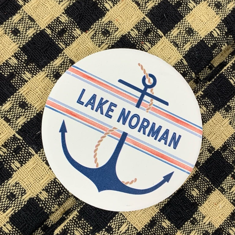 Anchor Car Coaster - Lake Norman Gifts