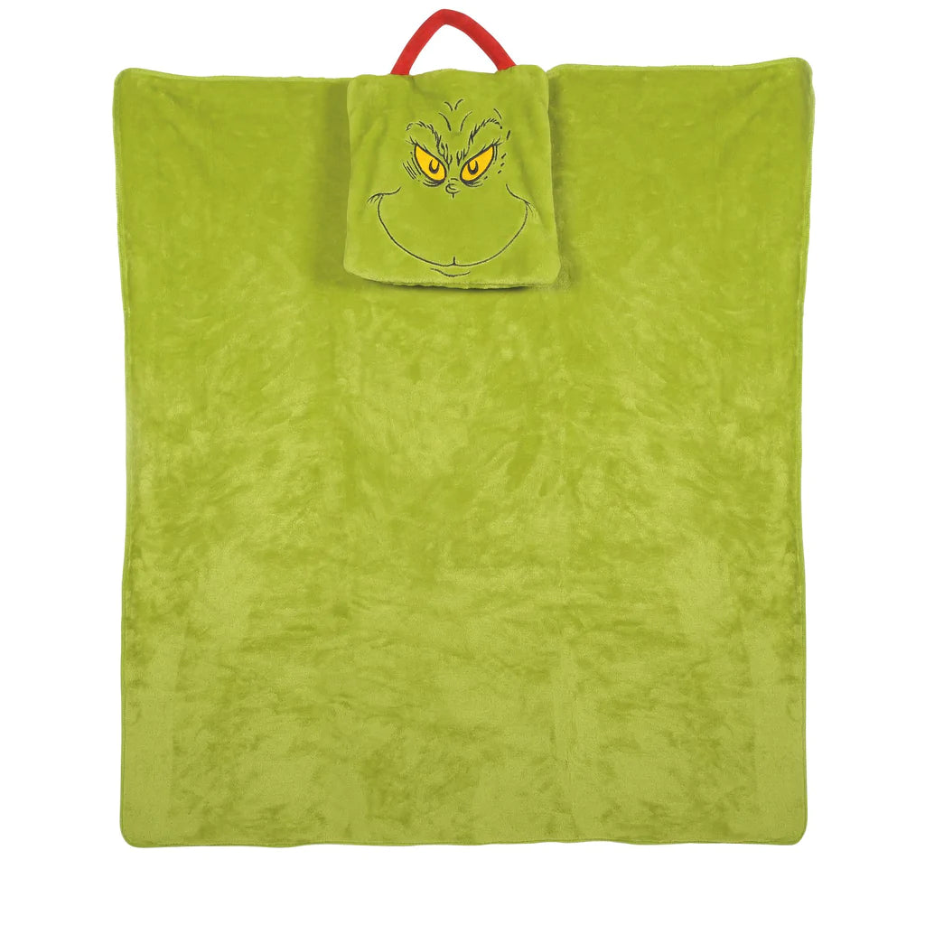 Grinch Travel Blanket - Lake Norman Gifts