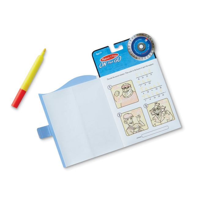 On the Go - Secret Decoder Game Book