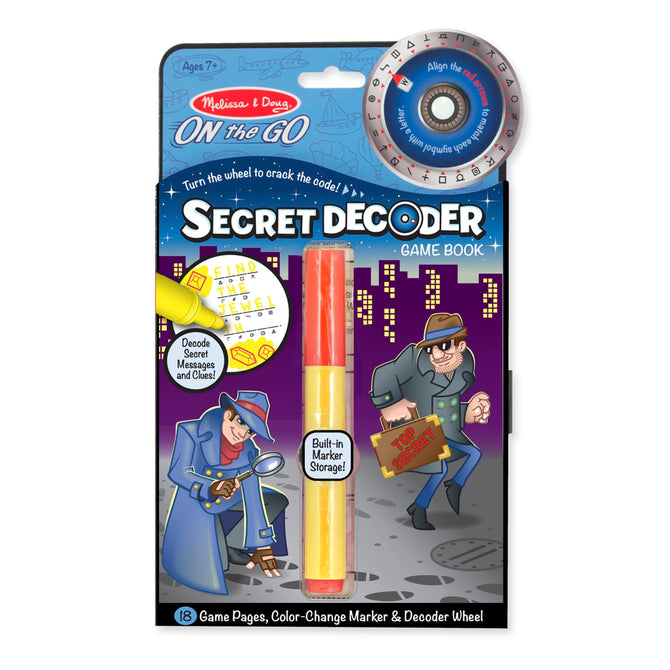 On the Go - Secret Decoder Game Book