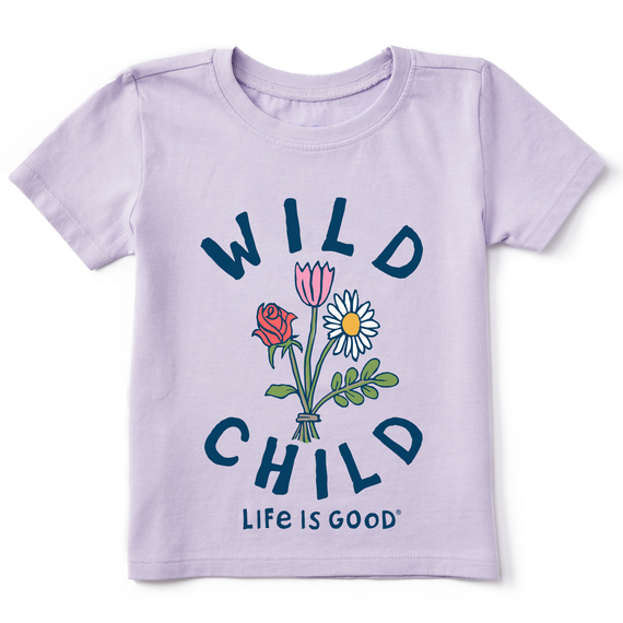 Kids Wild Child Wildflowers Tee - Lake Norman Gifts