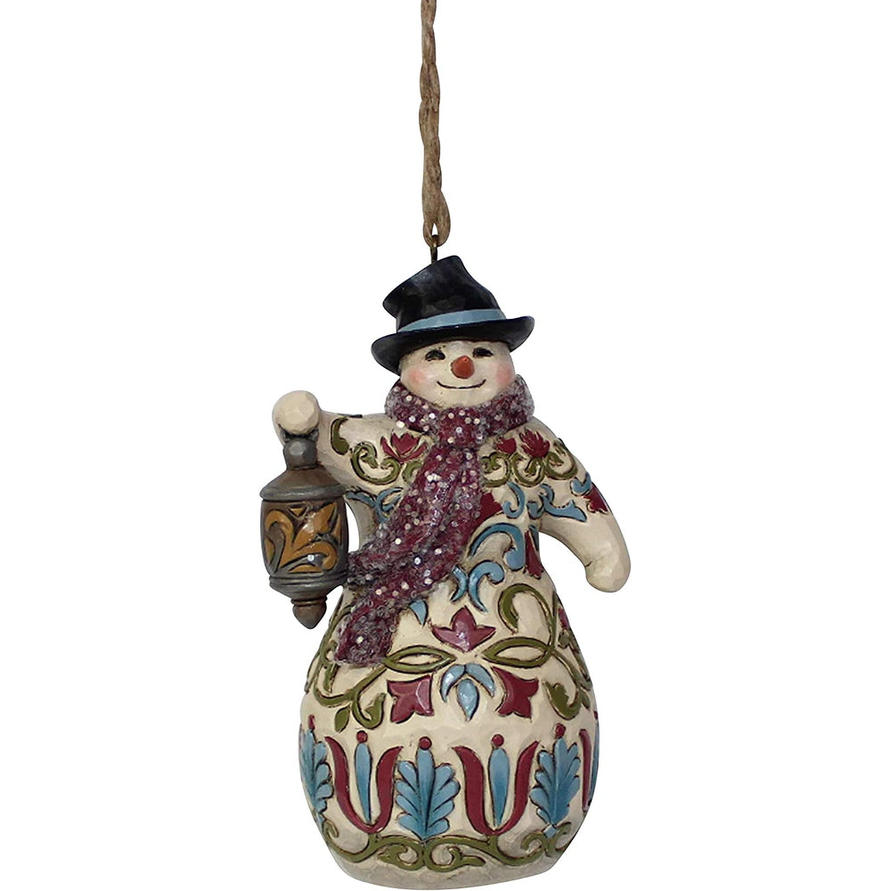 Victorian Snowman Hanging Ornament - Lake Norman Gifts