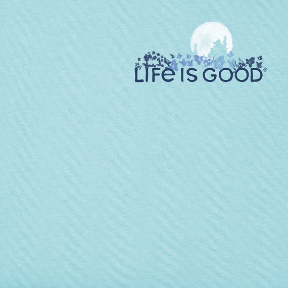 Life Is Good Women's Tee, Beach Blue (Size XL)