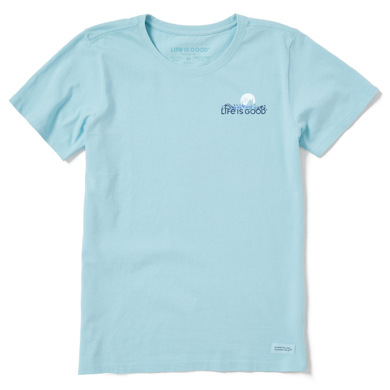 Life Is Good Women's Tee, Beach Blue (Size XXL)