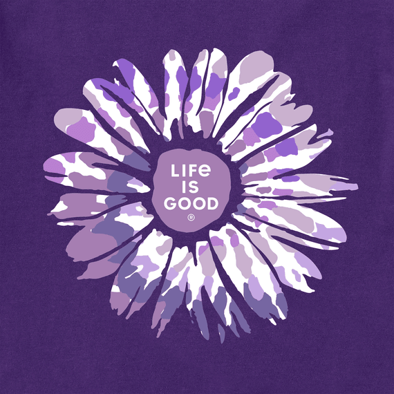 Life Is Good Women's Tee, Deep Purple (Size XXL)