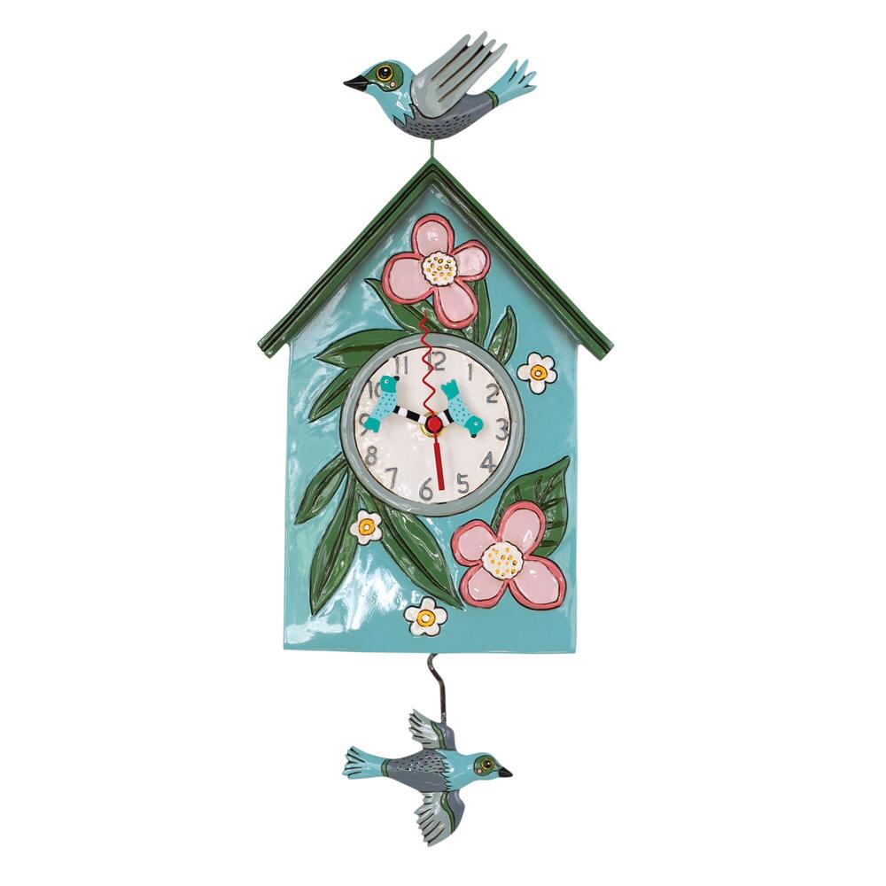 Blessed Nest Birdhouse Clock - Lake Norman Gifts