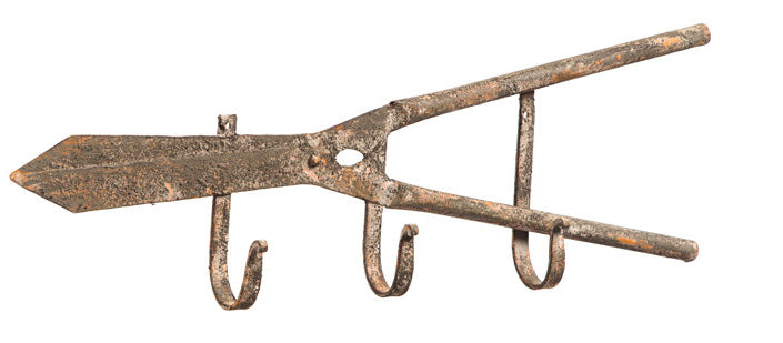 Metal Garden Tool Wall Hooks