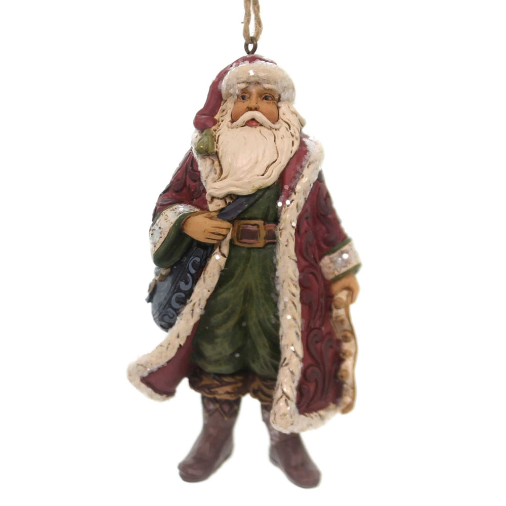 Victorian Santa Hanging Ornament - Lake Norman Gifts